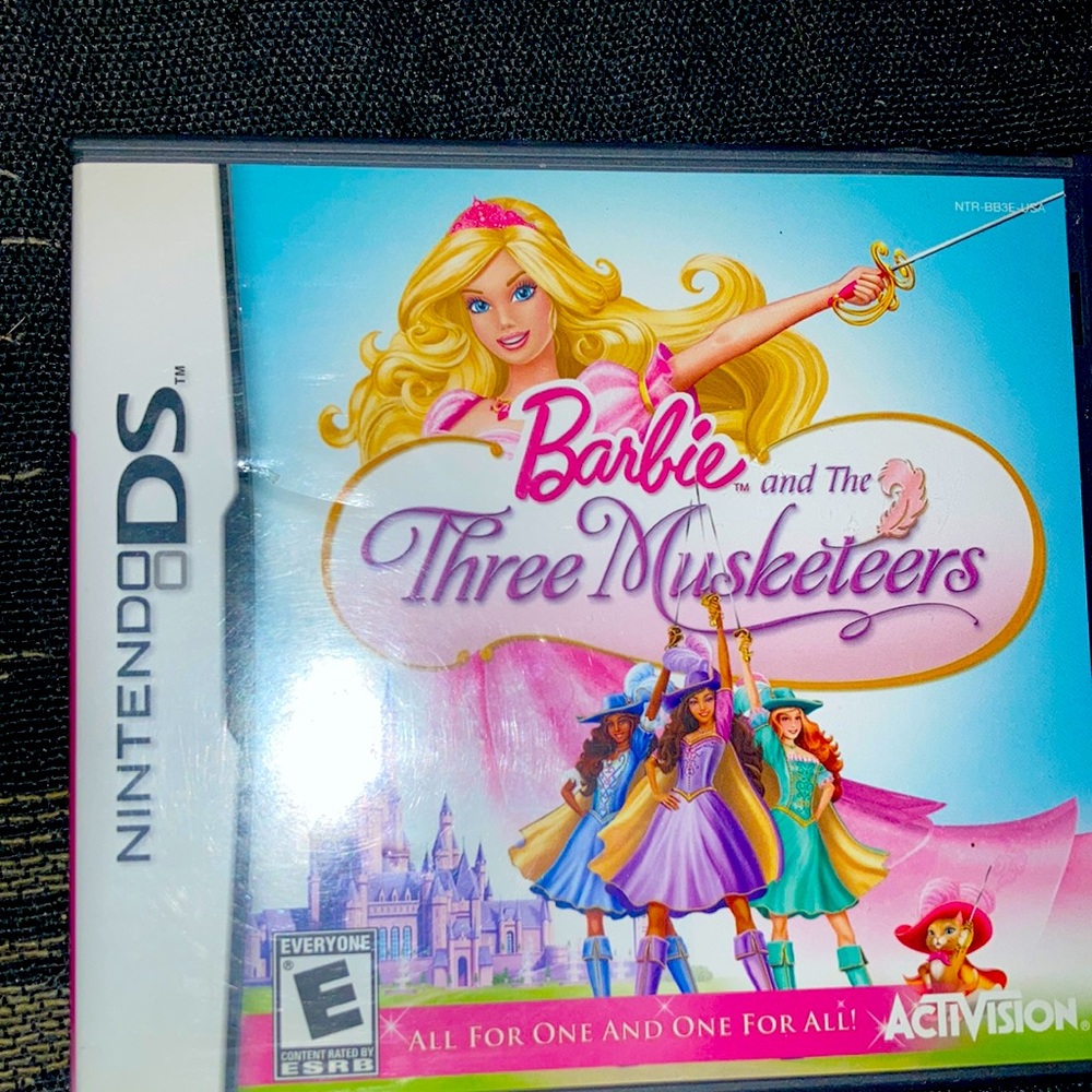 Barbie and The Three Musketeers Nintendo DS Game